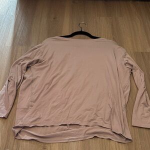 lululemon athletica Dusty Pink Long Sleeve Tee